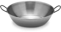 Vaello Campos S.L. 445 Poêle Profonde avec Anses Acier Poli 45 cm