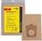 PATONA 10 bolsas de aspiradora compatibles con Siemens Dino Typ D E F G XL Super XXS Dino