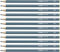 STABILO - Bleistift - pencil 160 in petrol - 12er Pack - Härtegrad 2B