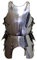 ANTIQUECOLLECTION Mittelalterliche italienische Rüstung des 15. Jahrhunderts, Silber, Größe M, für Erwachsene, Mittelalterliche Renaissance, Cosplay, Rüstung, Silberfarben, M