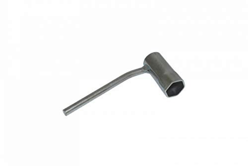 P2R (Motorisiert) Zündkerzenschlüssel P2R gebogen, 21 mm L55 mm für Peugeot Piaggio 2011>