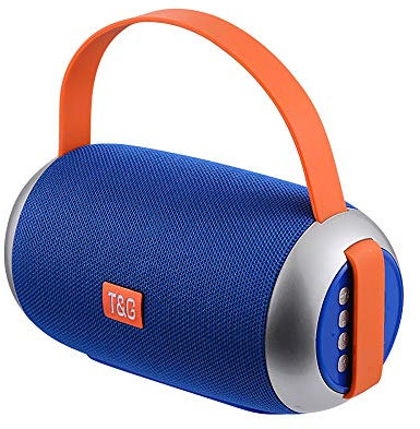 Enceinte Bluetooth rechargeable 10 W haut parleur WIFI étanche RADIO TG112 (bleu)