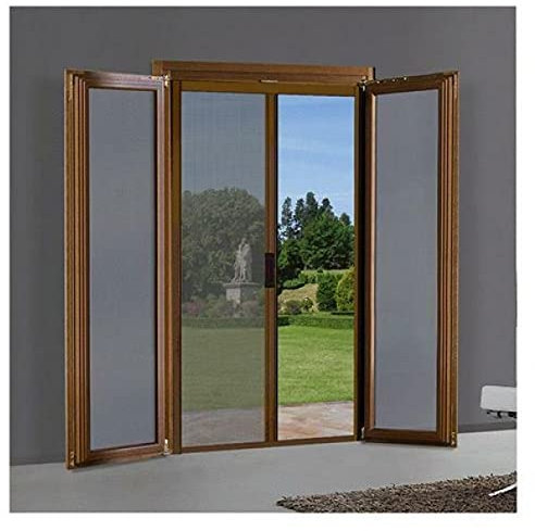 ZANZARIERA A RULLO LATERALE PER PORTA cm 150 x 250 - bronzo