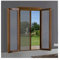 ZANZARIERA A RULLO LATERALE PER PORTA cm 150 x 250 - bronzo