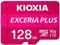 KIOXIA SD MicroSD Card 128GB 100MB/s Kioxia Exceria Plus U3 V30 4K Video Recording