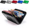 ANTEVIA - Porte Carte bancaire Rigide Anti piratage RFID en Aluminium | Plus DE 20 MODÈLES | Fidélité Crédit Homme Femme | Couleur: Noir (Rainol Noir)