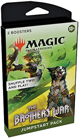 Magic: The Gathering The Brothers’ War Jumpstart Booster 2-Pack (Englische Version)