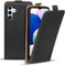 Verco Flip Cover für Samsung Galaxy A14 5G Case, Flipstyle Schutzhülle für Samsung A14 5G Hülle Tasche vertikal klappbare Handyhülle, Schwarz