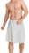 Jamron Uomo Kilt Sauna Regolabile - Asciugamano da Bagno Indossabile con Tasca per Doccia Sauna Spa & Coperture da Spiaggia Bianco S