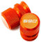TEAUSA Passend for KTM 690 SMC Duke 690SMC SMC R 690Duke 2009-2019 2020 2021 2022 Motorrad Ventilkappen M10 Schwingenspulen Slider Stand Schrauben (Size : Valve caps-Orange)