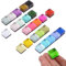 MIN CI 26 Stück Magnete Kühlschrank, Mini Magnete Square Bunt Magnete Dekorative Magnet Set Kühlschrankmagnete Whiteboard Magnete für Magnettafel Kühlschrank Küche Büro Geschenk Fotos