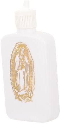 MUCKLILY Weihwasserflasche Weihwasser-sprühflasche Winzige Wasserflaschen Leere Segenswasserflaschen Weihwasserbehälter Religiöse Gabe Weihwasserglas Hochzeit Heiligtümer Reisen Plastik