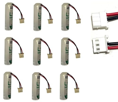 KIT 12 PZ My Brand, Italcell - Saft batteria litio 3, 6 V compatibile antifurto allarme Tecnoallarm