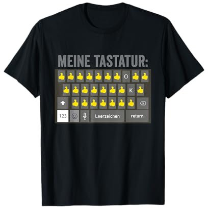 My Keyboard Thumbs Up meine tastatur Funny meme T-Shirt