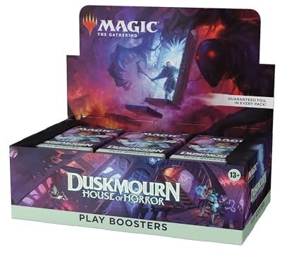 Magic: The Gathering Duskmourn: House of Horror Play Booster Box - 36 Packs (504 Magic Cards)