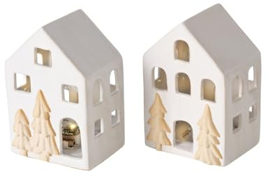 BOLTZE Castle Haus LED weiß Sortiert 10,5cm (1 Stück)