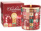 M&SENSE Zuckerstangen Apfel & Kokos Duftkerzen im Glas für Weihnachten 280g 55 Std. Brenndauer Weihnachtskerzen mit Baumwolldocht sauber ungiftig natürliche Sojawachskerze für Spa und Yoga MSSDOEU1O2