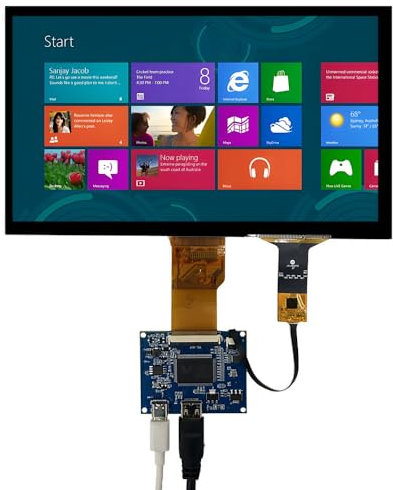 9 Inch Universal LCD Display Screen Monitor Raspberry Pi Driver Control Board Digitizer Touchscreen DIY Computer Secondary Screen