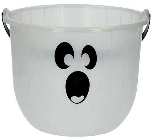 Folat Halloween-Glow in the Dark Wasser-Geist 20x20 cm, 23903, transparent