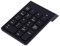 SUNGOOYUE 2,4 G Wireless Ultra Slim Ziffernblock 18 Tasten mit USB-Empfänger Auto Sleep Mode Pro Digital Black Keypad