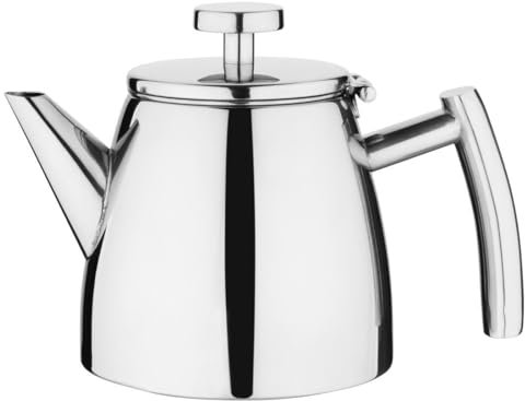 Olympia Conical Insulated Teapot qith Filter St/St - 600ml