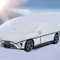 bairuibin Auto Windschutzscheibenabdeckung für Au-di Q5 2008-2020 2021 2022 2023 2024 2025 8R FY,Verdicken Faltbar Windschutzscheibe Abdeckung mit Ohren,Frontscheibenabdeckung Winter,Auto Zubehör
