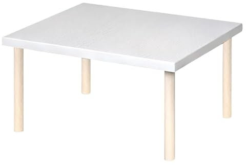 Soporte para microondas, rejilla desechable de 2 niveles para horno microondas, estante para tostadora de microondas de material de madera, organizador de encimera de cocina con soporte, capacida