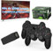 Retro Konsole, Retro Videospielkonsole mit eingebauten 20000+ klassischen Spielen, 4K HDMI-Ausgang Game Console, Spielekonsole für Fernseher, Wireless Game Stick mit Zwei kabellosen 2.4G-Controllern