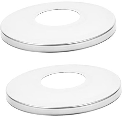BESPORTBLE Placas de de Escalera de Piscina Inoxidable 304 2 Piezas Decorativas Protectora Resistente Corrosión para y Oficina