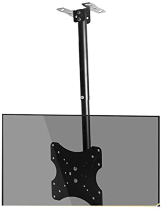 Universal TV Stand Base for 37 75 TVs Height Adjustable Metal TV Stand with 88lbs Capacity Max 600x400mm Rotating Bracket Gris Color