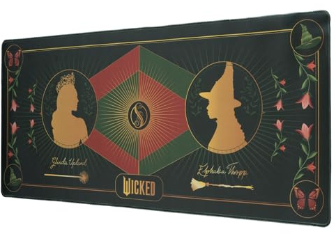 Grupo Erik Gaming Mauspad XXL Wicked 2 Mousepad Groß - Gaming Mousepad XXL - Mauspad Gaming - Rutschfeste Unterseite, Wasserabweisend und verstärkte Kanten - Kingdom of the Wicked Merch Geschenke