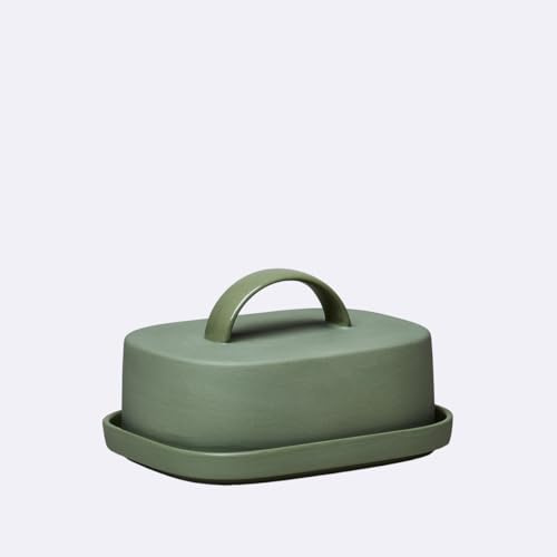 chic.mic GOOD MOOD Butterdose Porzellan (eucalyptus)