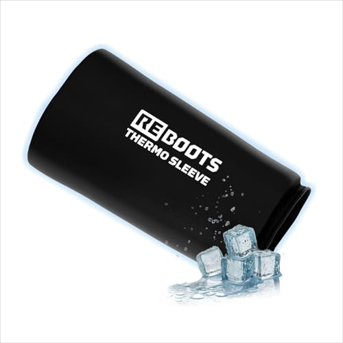 Reboots Thermo Sleeve | Bandage | für Muskelkomfort | Zur Regeneration | Wärme- & Kühlpad | L