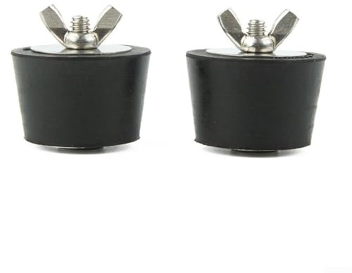 2er-Pack Pool-Überwinterungs-Erweiterungen für Skimmer, Rückführungen und Reinigerleitungen – auslaufsichere Gummidichtungen, Ze-Ionen für Inground/Aufstellpools (51 mm)