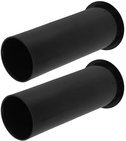 Lurrose 2pcs Plastic Bass Port Speaker Box Vent Tube 65x180mm Subwoofer Vent Tube Bass Enhancement Air Port for Home, Car, Portable Speaker Sound System
