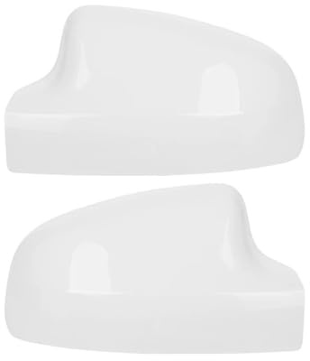 Rearview Wing Mirror Cover For Dacia For Duster Side Raer Wing View Mirror Cover Cap(2pcs Whit LH RH)