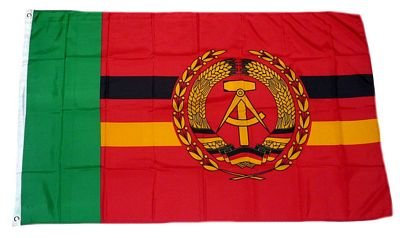 Fahne/Flagge DDR - Grenzbrigade Küste NEU 90 x 150 cm
