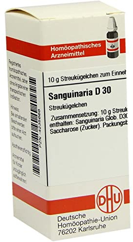 SANGUINARIA D 30 Globuli 10 g