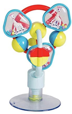 230781 Tischspielzeug mit Saugnapf Sophie la girafe, mehrfarbig