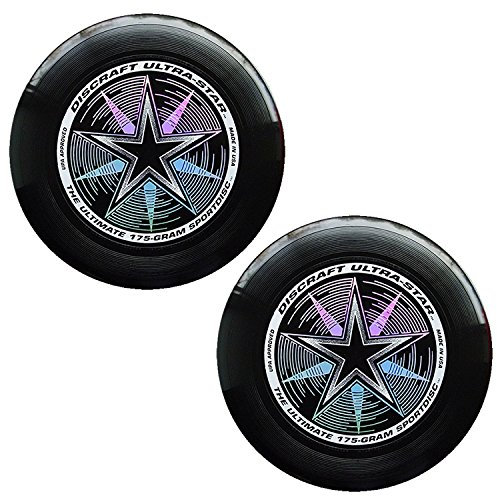 Discraft 175 g Ultra Star Sport Disc, 2 Stück, schwarz