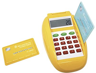 ODS 33811 Credit Card Reader with Accessories Red