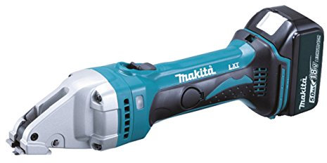 Makita Akku Kurvenschere 18 V / 5,0 Ah, 2 Akkus und Ladegerät im MAKPAC, DJS101RTJ