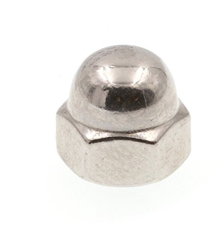 Prime-Line 9077137 Hutmutter, 8-32, Edelstahl, 25 Stück, Pack of 25