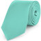 Ladeheid Cravatta Classica Uomo KP-8 (150cm x 8cm, Menta)