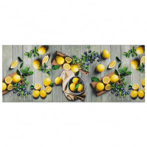 WohnDirect Küchenläufer 50 x 200 cm – rutschfest, waschbar & zuschneidbar | Standard Küchenläufer für Küche, Flur & Diele | rutschfest, waschbar bei 40 °C, zuschneidbar | Made in Italy