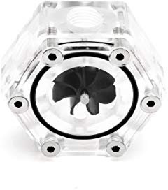 Bykski B-FMpa-HC Durchflusssensor Durchflussanzeiger, transparent