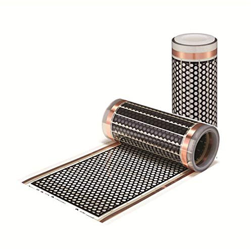 5m Flächen-heizfolie für Laminat Parkett Vinyl auf HDF Holzboden gegen Schimmel