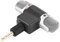 Mini Microfono, Jack da 3,5 mm Mini Mic Microfono Stereo Digitale Portatile Professionale Palmare Esterno Senza Fili Microfono Angolo Regolabile per Telefono Cellulare, PC e registratore