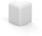 Habengut Coin extérieur pour plinthe PVC 50 mm Couleur : Blanc Contenu : 1 pièce – pour saillies murales dans Les pièces