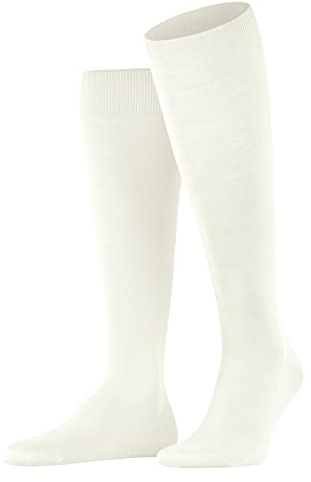 FALKE Herren ClimaWool Kniestrümpfe atmungsaktive klimaregulierende geruchshemmende Wolle Lyocell sehr langlebig verstärkt elegant fein ultra leichtes Gefühl auf der Haut 1 Paar | mit nachhaltigem Garn